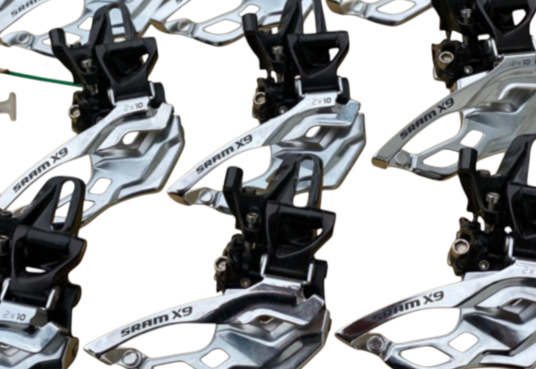 Sram X9 2x10 Chainstay Angle 66-69 45T Umwerfer Neu