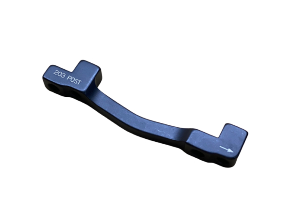 NEU Scheibenbremse Adapter Sockel Bremssattel 203mm Postmount auf PM-Gabel Bremsadapter 160mm auf 203mm