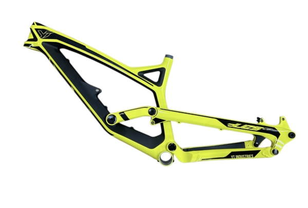 NEU YT Industries Tues CF Pro 27,5 Yellow (S,M) Downhill Carbon Rahmen 200mm