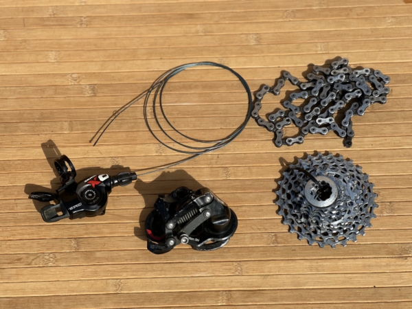 Sram X01 1x10 Schaltgruppe Schaltung XTR Kette Kassette Schaltwerk Schalthebel Downhill MTB