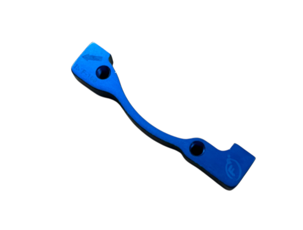 NEU IS Universal 20mm Adapter Blau Hinterrad IS auf Postmount