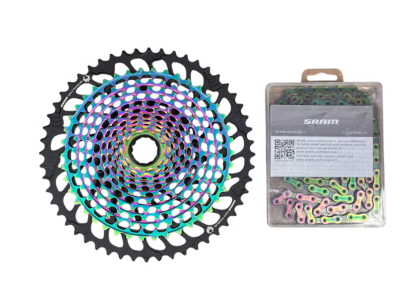 NEU SRAM XX1 Verschleiß Kit Rainbow 10-52T inkl. Kette