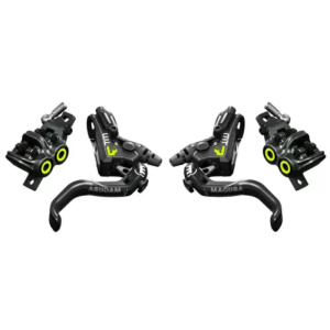 NEU Magura Mt7 Pro Bremsen Set VR & HR 4 Kolben Scheibenbremse